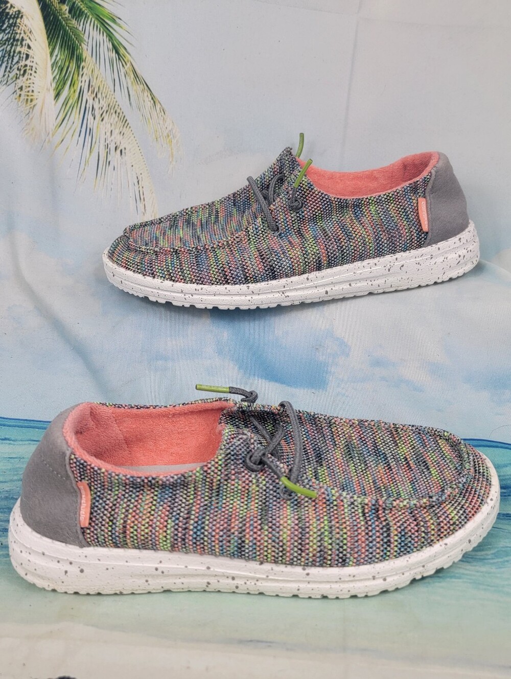 HEY DUDE Wendy Sox Slip On Womens 6